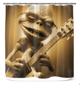 Serene Sanctuary Shower Curtain - Beyond T-shirts